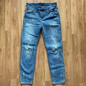 Adelene Girlfriend Distressed Jean